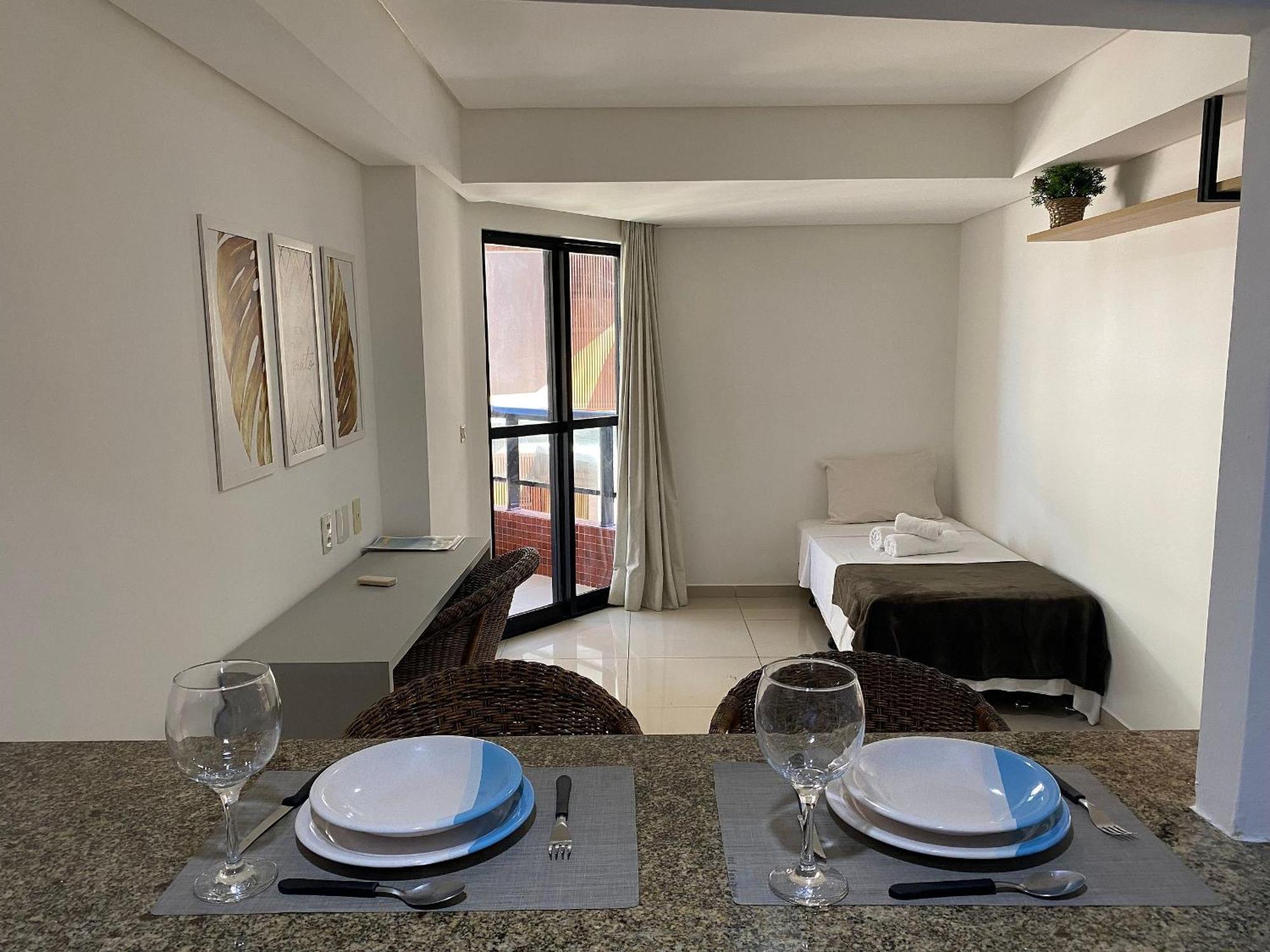 Bela Hospedagem - Marinas Flat - Excelente Localizacao Na Orla De Cabo Branco Жуан-Песоа Экстерьер фото